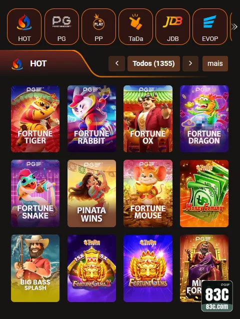 Chuva de Bônus 83c - Slots