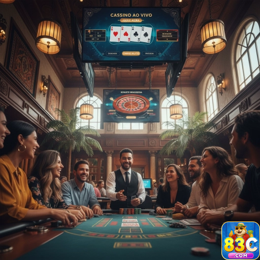 Cassino ao Vivo 83c.com: Realismo e Conforto